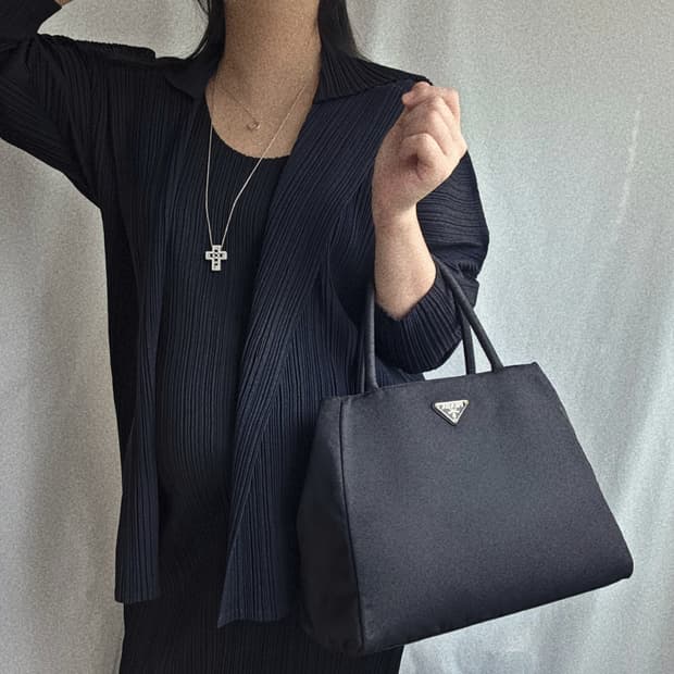 [정품 PRADA] 프라다 포코노 나일론 여성 토트백