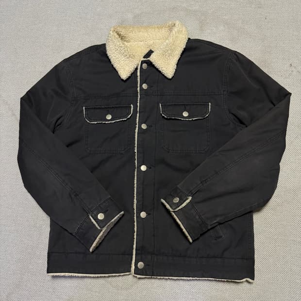 아르마니 익스체인지 쉐르파 자켓