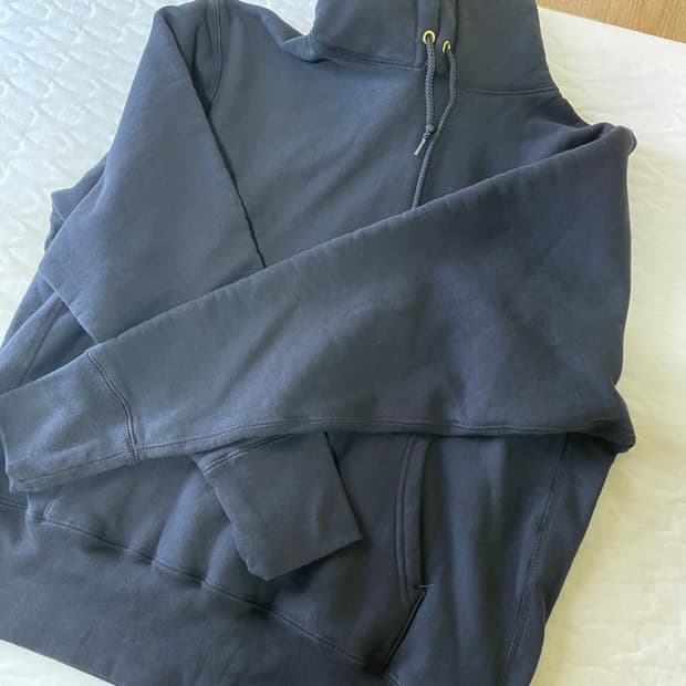 캠버 크로스니트 후드티