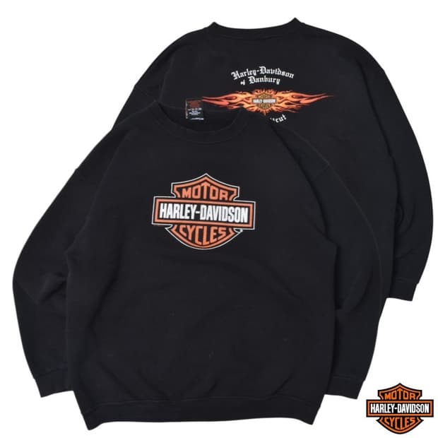 90S 할리데비슨 맨투맨 스웻셔츠 XL N1118