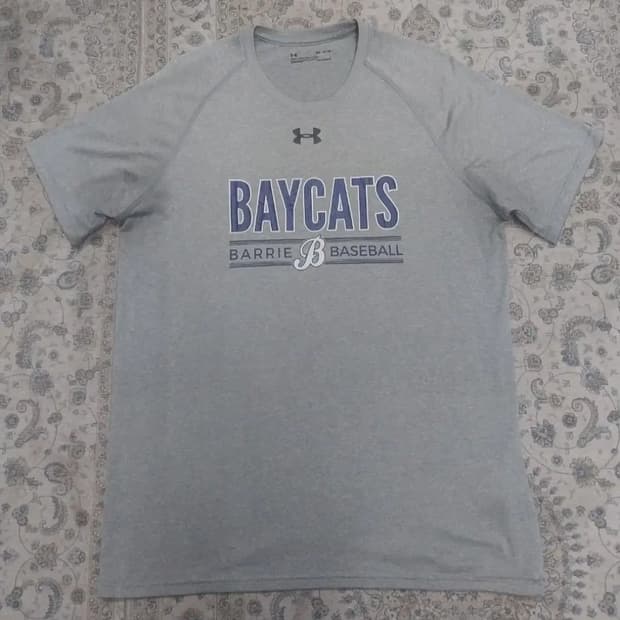 언더아머 BAYCATS 야구 반팔티 M