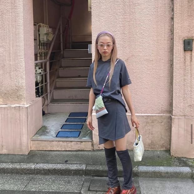 지초이 22-004 랩스커트