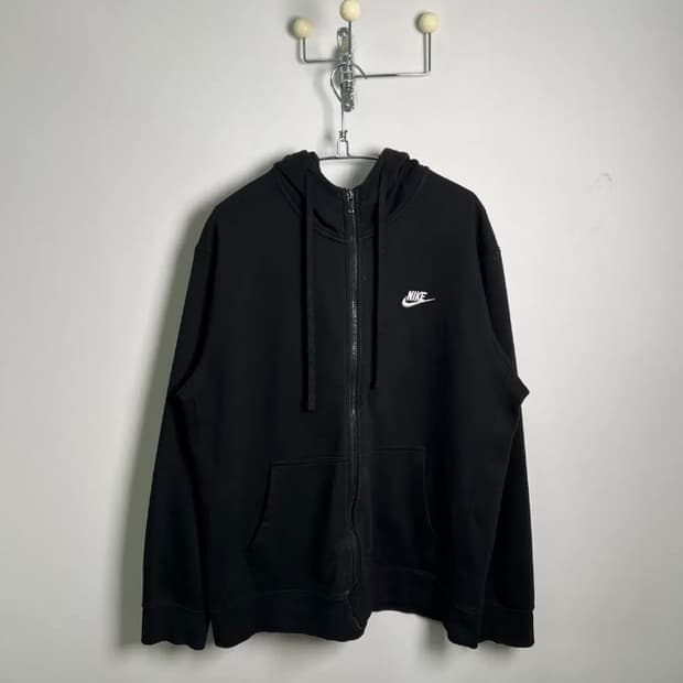 NIKE 나이키 블랙 후드집업 2XL