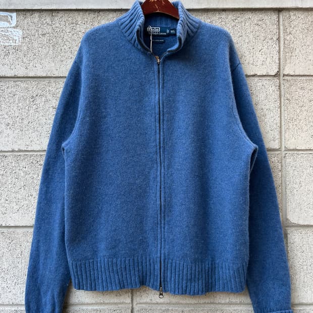 1990/00s POLO RALPH LAUREN 폴로램스울니트자켓