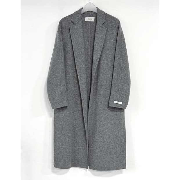 SJSJ 울 캐시 핸드메이드 코트