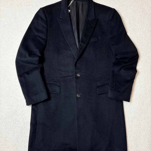 솔리드옴므 11FW 캐시미어 울 코트 PN6534