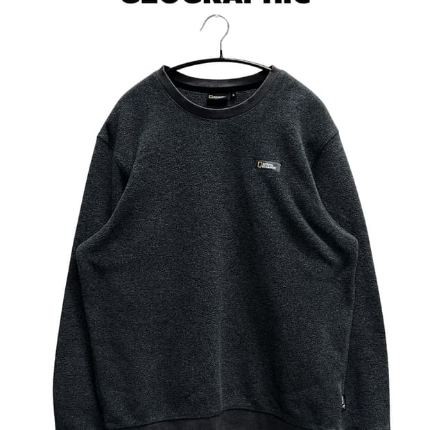 내셔널지오그래픽 폴라텍 후리스 맨투맨 