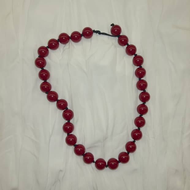 Grape necklace