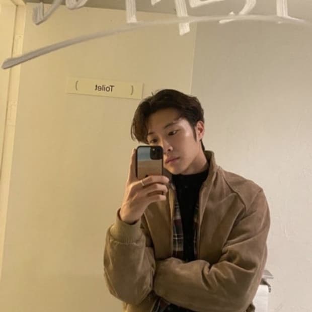 폴로 스웨이드 해링턴자켓