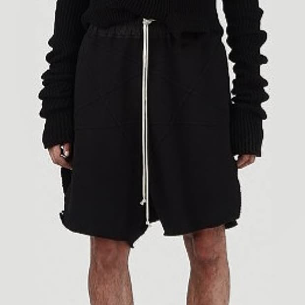 릭오웬스/ 펜타그램 스웻 쇼츠 F 46사이즈 