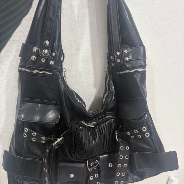 펑크 빈티지 보부상 가방