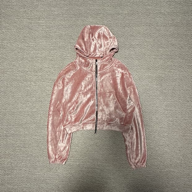 NIKE nrg essentials velour zip hoodie