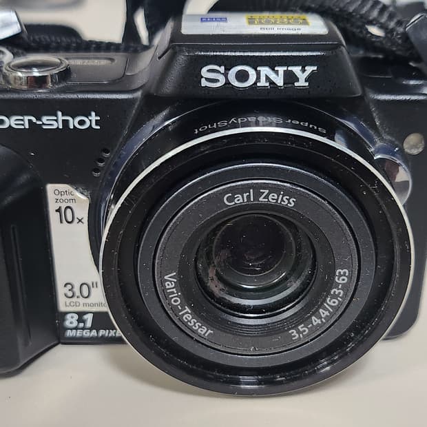 SONY 사이버샷 DSC-H10 빈티지 레트로 디지털카메라