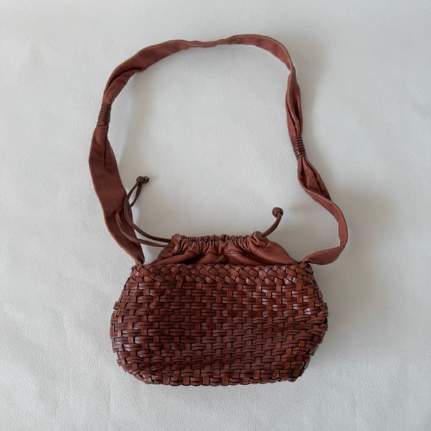 Christian Raguerre 레더 위밍 크로스백