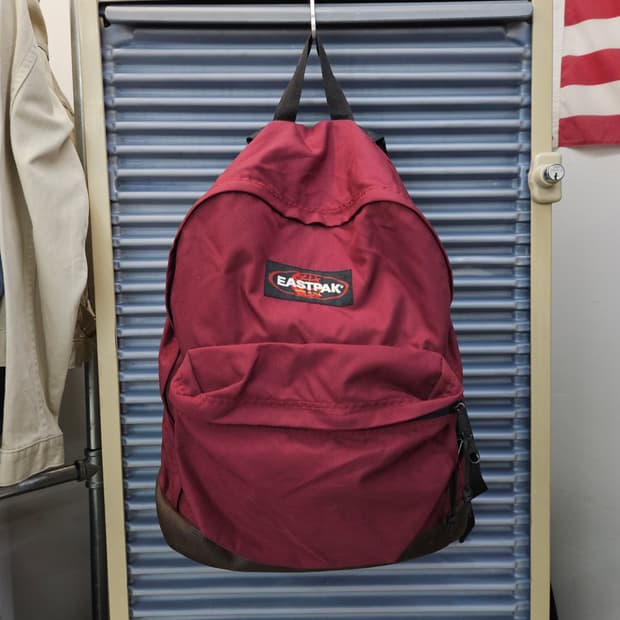 90s 이스트팩 버건디 백팩 USA 이스트백 