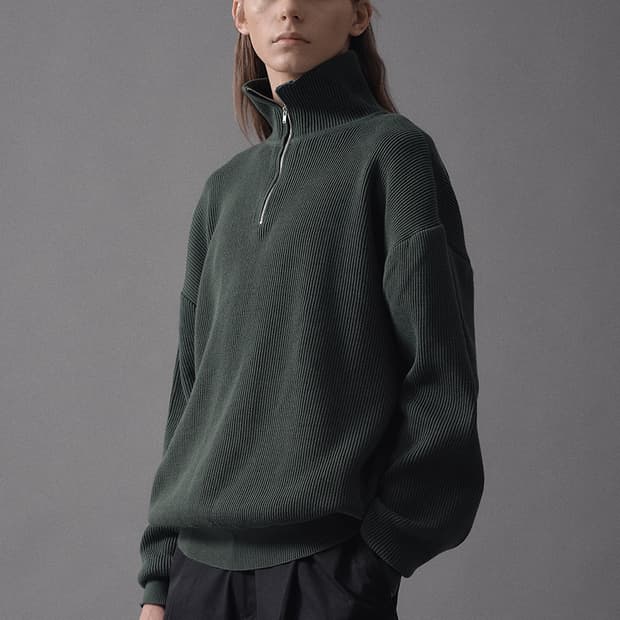 마티스 더 큐레이터 하프집업 니트 / 남성 니트/ 남자 니트 