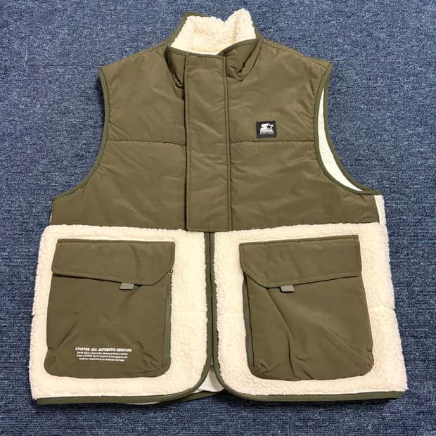 스타터 아메카지 후리스 조끼