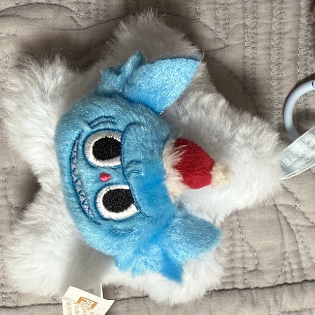 라부부 팝마트 한정판 별모양 키링