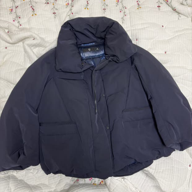 유니클로 질샌더 하이브리드 다운 패딩 M