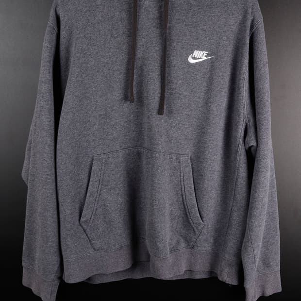 나이키 차콜 후드티