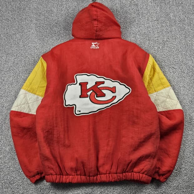 스타터 캔자스시티치프스 NFL 올드스쿨 자켓 (상세설명참조)/ 10113