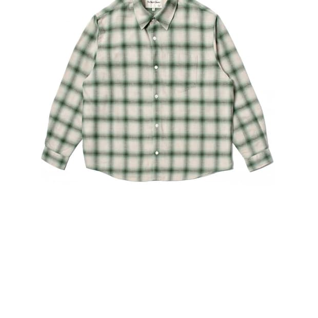 뤡코즈  옴브레 그린 체크  1사이즈  새상품 더뤡코즈