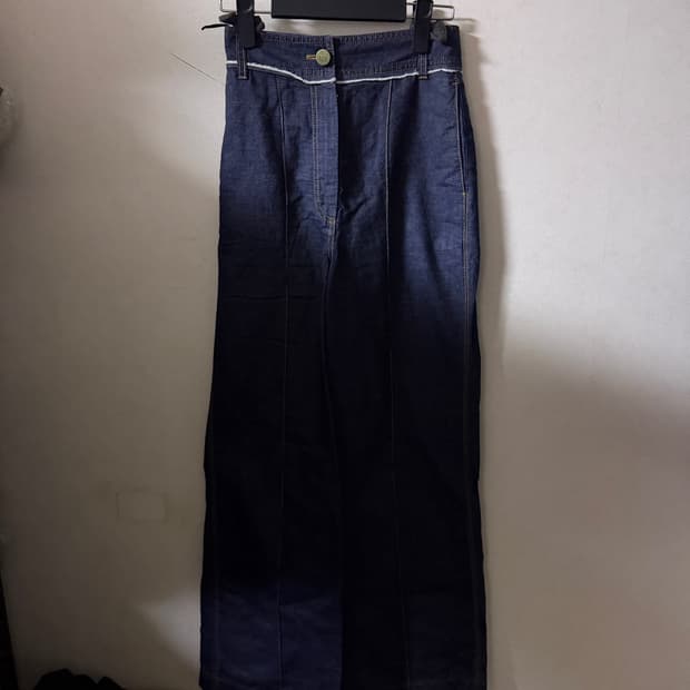 랑방 와이드핏 여성 데님 팬츠 23 (여성 26정도)