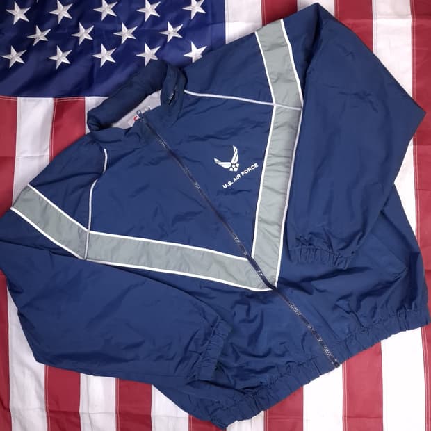 오리지날 미공군 ipfu 트레이닝 자켓