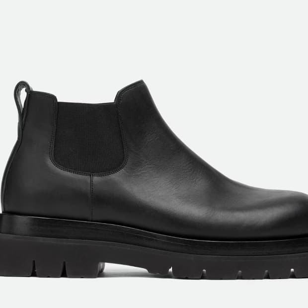 보테가 러그 첼시 앵글부츠