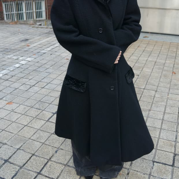 꼼데가르송 프린세스 코트