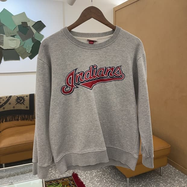 미첼앤네스 인디애나 오버핏 약기모 스웻셔츠 맨투맨 100 C06248