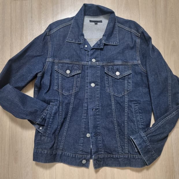 유니클로 데님 자켓 XL