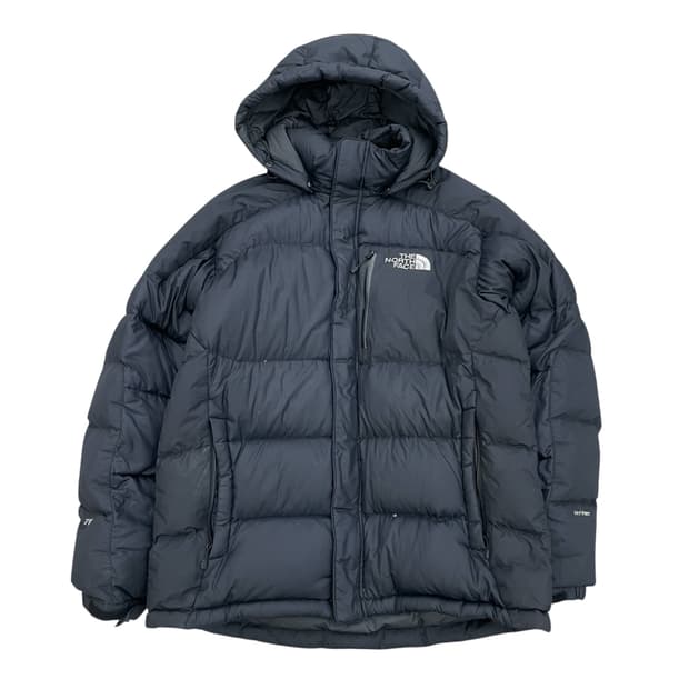 노스페이스 700 눕시 후드 패딩 블랙