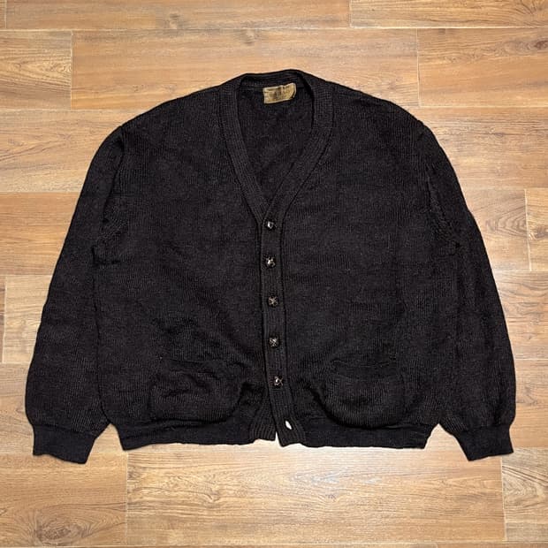 80s 빈티지 dezert 데저트 울 가디건