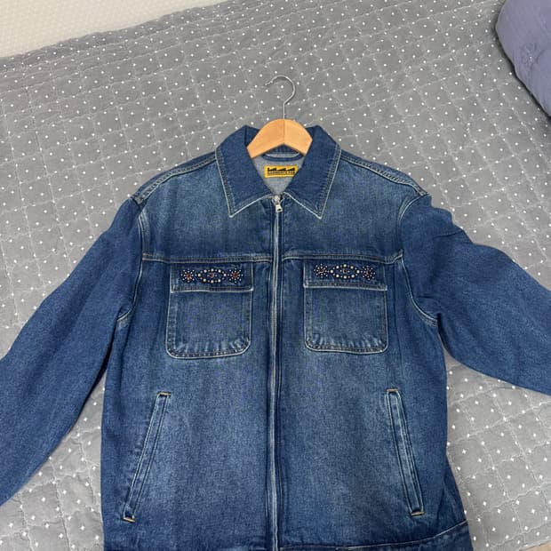 가먼츠 팹 데님 자켓 L