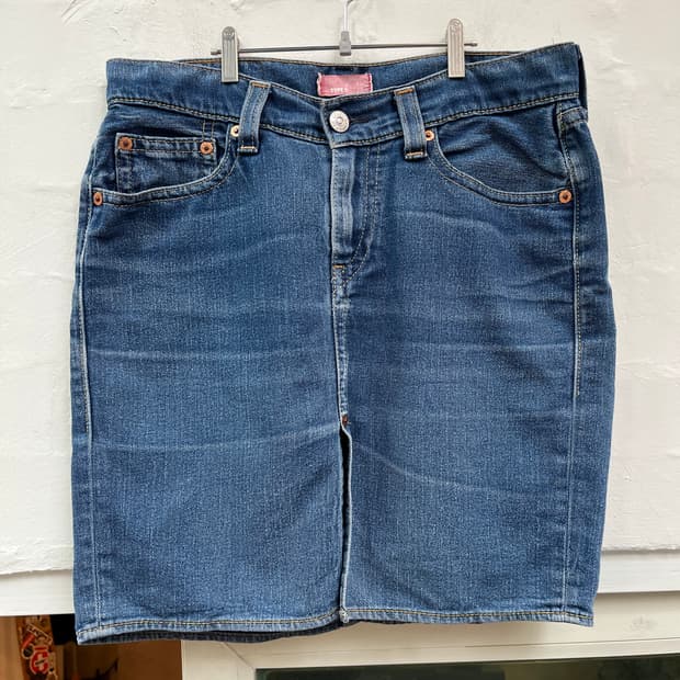 Levis Type-1 데님 스커트 M