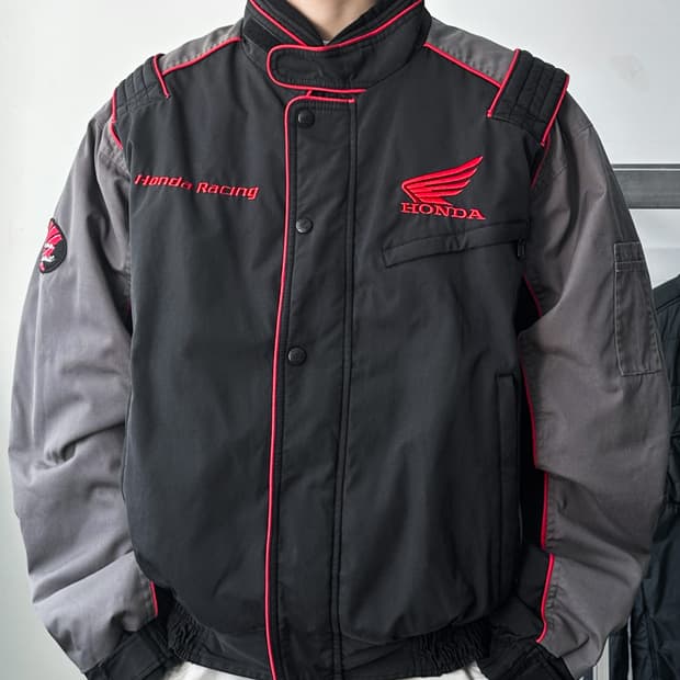 혼다 레이싱 모터사이클 봄버 자켓