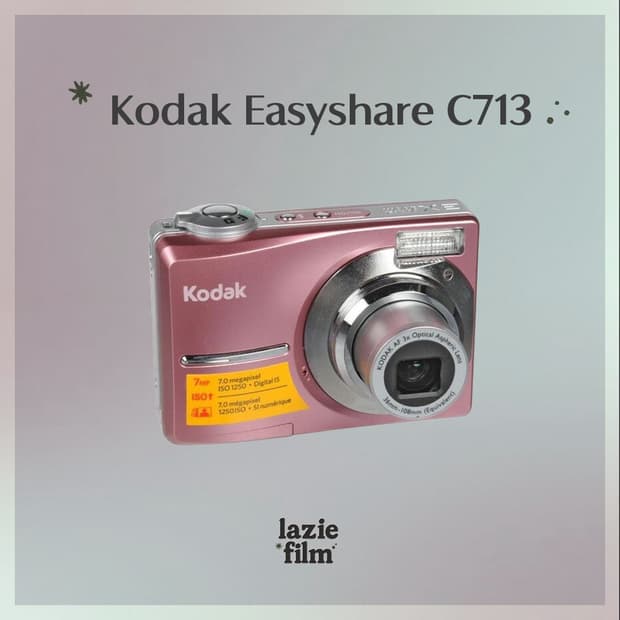 카리나pick✧･ﾟ코닥 easyshare c713 이지쉐어 디카 카메라