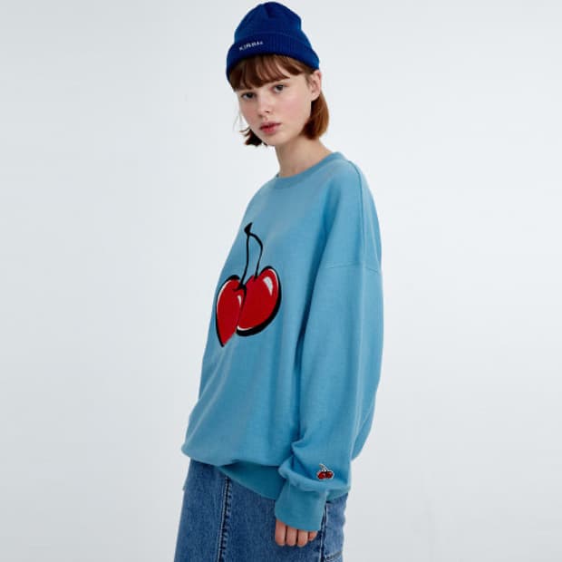 키르시 빅로고 맨투맨