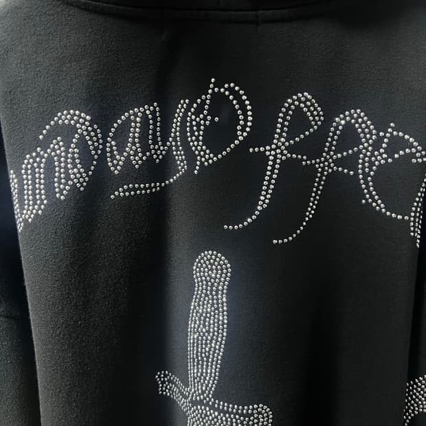 선데이 오프 클럽 큐빅 후드집업