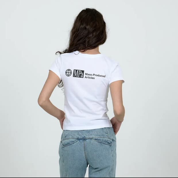 플라스틱 프로덕트 MPa T-SHIRT WOMEN (WHITE)L