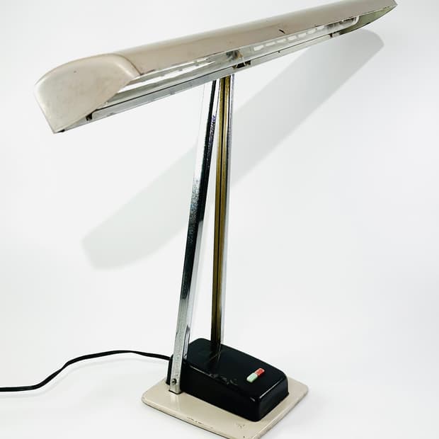 MITSUBISHI 빈티지 형광 탁상 스탠드 