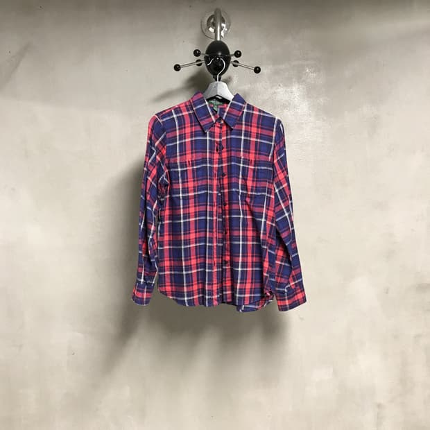 랄프로렌 체크 셔츠 M(W)