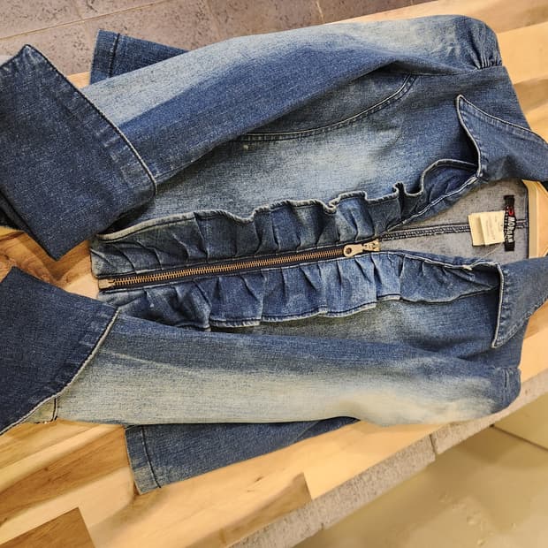 모르간데님크롭자켓. 저팬빈티지