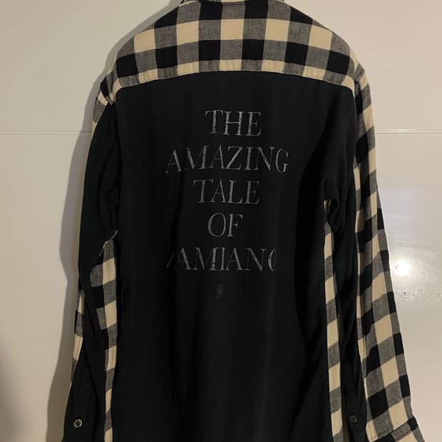 언더커버 amazing tale of zamiang 셔츠