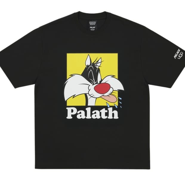 팔라스 x 어그 x 루니툰즈 티셔츠 블랙 L