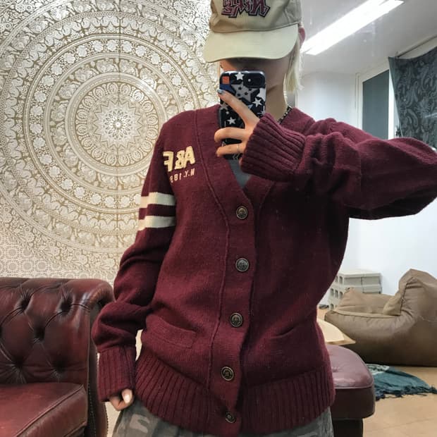 아베크롬비 여성 가디건