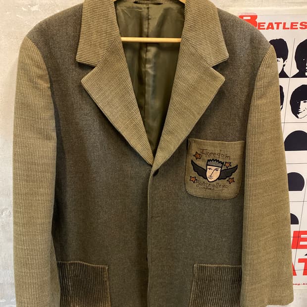 Japan vintage 남성 코듀로이 자켓 105