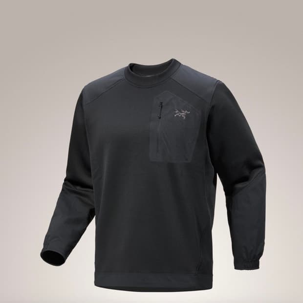 아크테릭스 컨실 크루넥 풀오버 블랙 판매합니다 