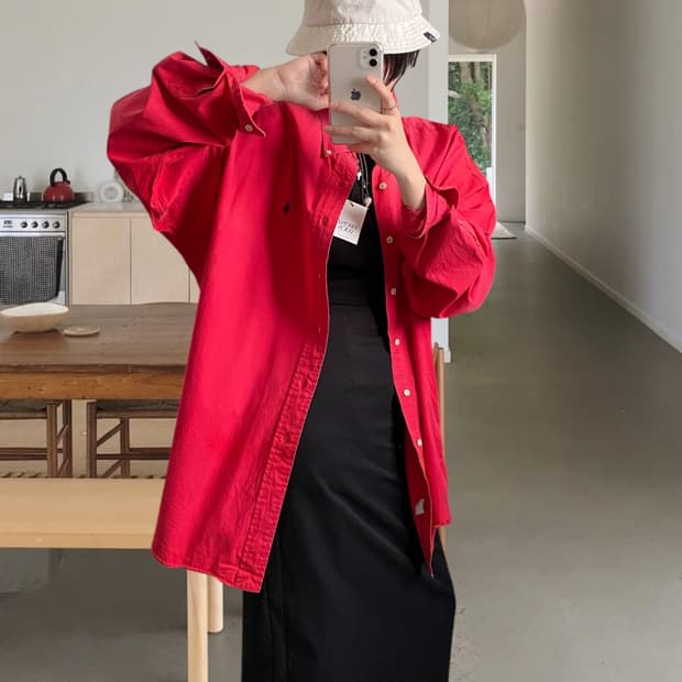 폴로랄프로렌 솔리드 셔츠 (Man 2XL) AB0757